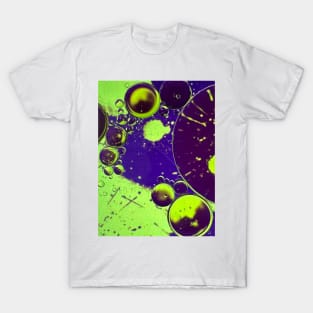 Bubbles Purple and Yellow T-Shirt